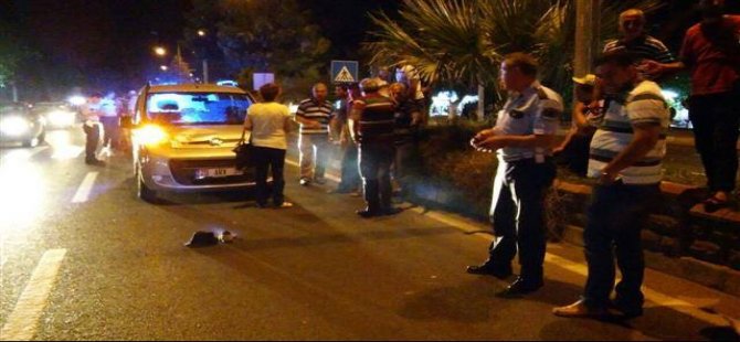 Nazilli’de yaşlı adama otomobil çarptı