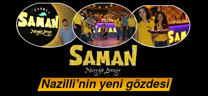 İlçe’nin yeni gözdesi “Saman Nargile”
