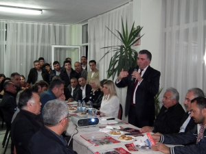 Erçin Sandalcı, Çorumluları Ziyaret Etti