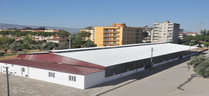 İsabeyli’nin kapalı pazar yeri tamamlandı