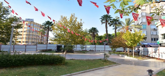 Nazilli Belediye Meydanı’nda ne yapılıyor?