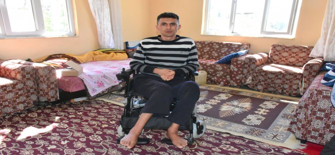 Nazilli Belediyesi felçli genç adama umut oldu