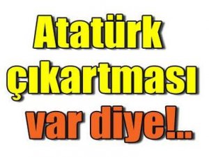 Atatürk Çıkartması Tartışmaya Neden Oldu