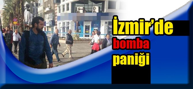 İzmir’de şüpheli çanta paniği!