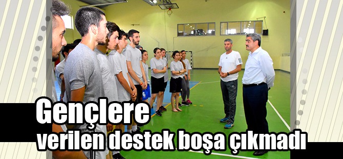 Gençlere Verilen Destek Boşa Çıkmadı