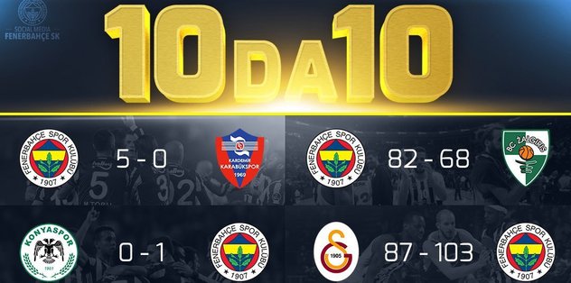 10’da 10