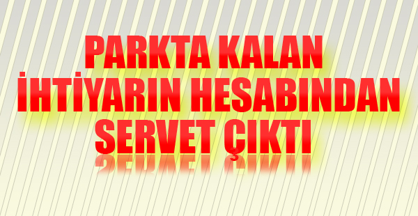 Parkta yaşayan yaşlı adamın hesabından servet çıktı