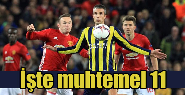 İşte Muhtemel 11