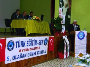 Türk Eğitim-Sen Aydın Şubesi 5. Olağan Genel Kurulu Yapıldı