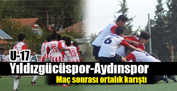 U-17'de Maç Sonu Kargaşa