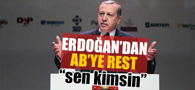 Erdoğan AB'ye tarih verdi!