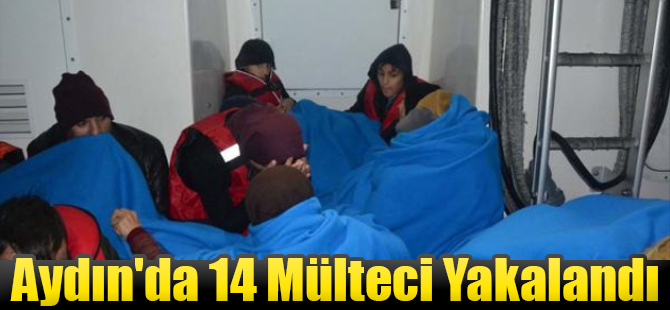 Aydın'da 14 Mülteci Yakalandı