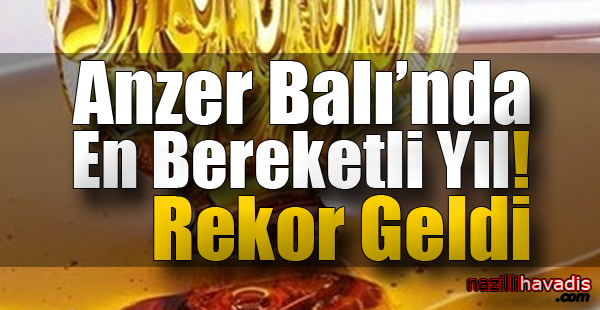 Anzer Balı’nda En Bereketli Yıl! Rekor Geldi