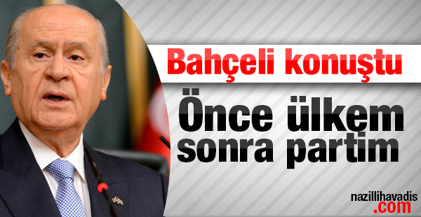 Bahçeli Anayasa değişiklik çalışmalarını değerlendirdi