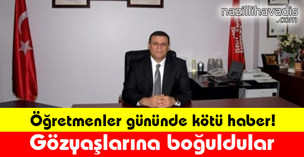 Öğretmenler Gününde Kötü Haber! Gözyaşlarına Boğuldular