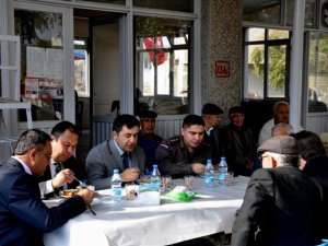 Çine Protokolü Aşure Etkinliğinde Buluştu