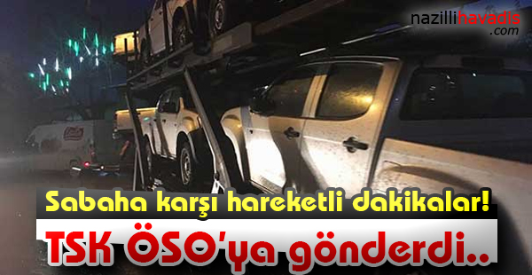 Sabaha karşı hareketli dakikalar! TSK ÖSO'ya gönderdi..