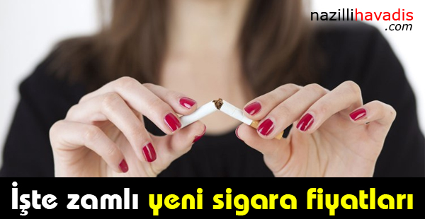 İşte zamlı yeni sigara fiyatları