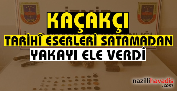 Kaçakçı, tarihi eserleri satamadan yakayı ele verdi