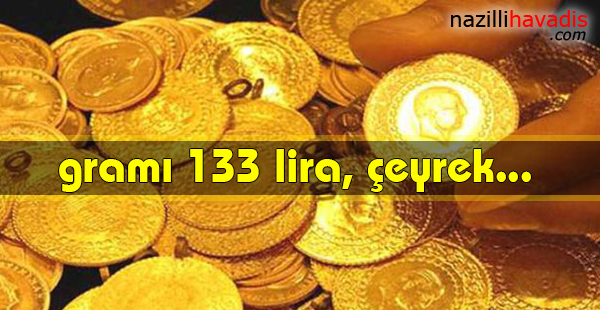 Altının gramı 133 liranın altında dengelendi