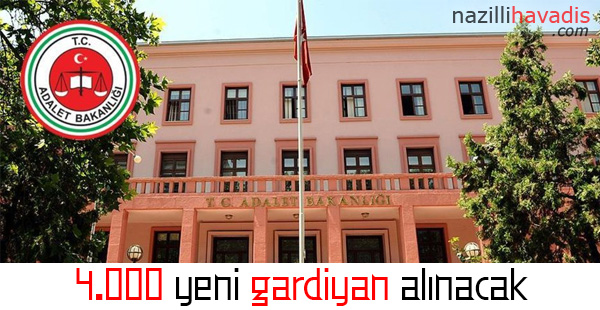 Uzman erbaşlıktan ayrılanlar arasından 4 bin yeni gardiyan alınacak