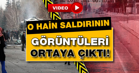 Kayseri'deki bombalı aracın görüntüleri ortaya çıktı!