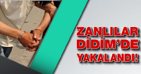 Didim’de hırsızlık zanlıları tutuklandı