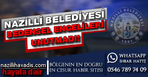 Nazilli Belediyesi'nden Bedensel Engelliler Derneğine Büyük Destek!