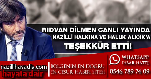 Rıdvan Dilmen ve Ağabeyleri Teşekkürlerini İletti!