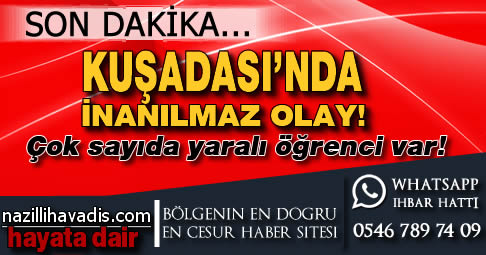 Kuşadasın'da inanılmaz olay!