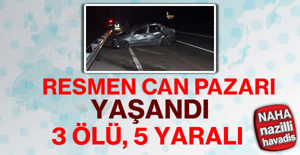 Trafik kazası can aldı