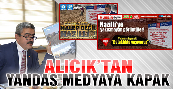 Haluk Alıcık'tan yandaş medyaya kapak