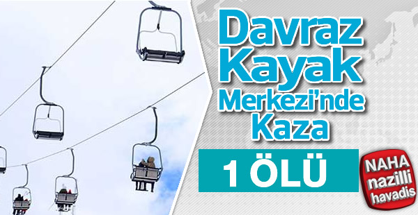 Davraz Kayak Merkezi'nde kaza: 1 ölü