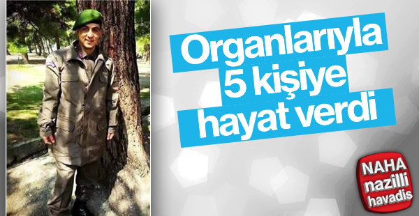 Mehmetçik'in Organları 5 Kişiye Hayat Verdi