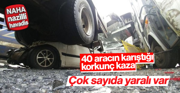 Korkunç trafik kazası