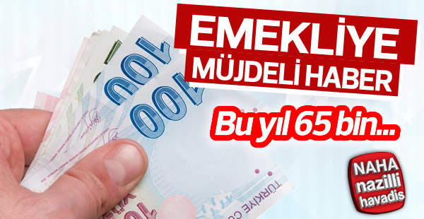 Emekliye müjdeli haber