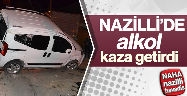 Nazilli'de trafik kazası!