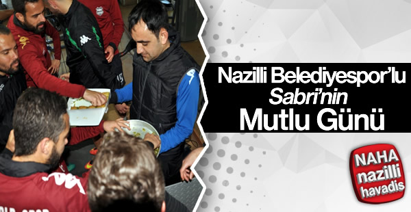 Stoper Sabri'nin mutlu günü