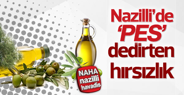 Nazilli'de usandıran hırsızlık!