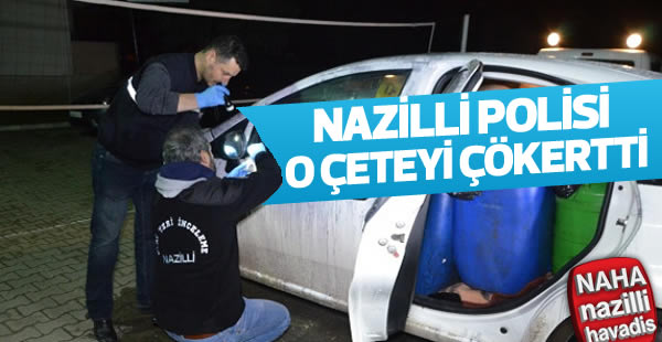 Nazilli polisinden başarılı operasyon