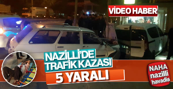 Nazilli'de aşırı hız ve dikkatsizlik kazaya yol açtı