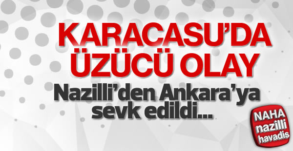 Karacasu'da üzücü olay!