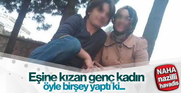 Eşine kızan kadın bebeğiyle araçtan atladı