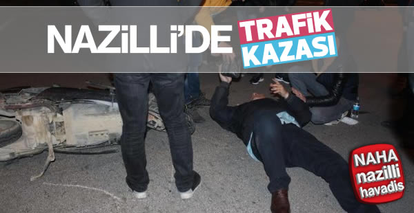 Nazilli'de motorsiklet kazası!