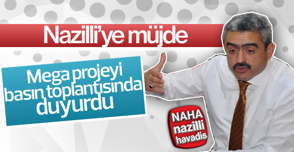 Nazilli'ye kentsel dönüşüm müjdesi