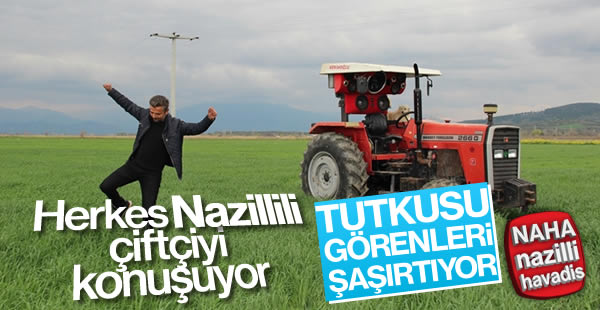 Herkes Nazillili çiftçinin müzik tutkusunu konuşuyor