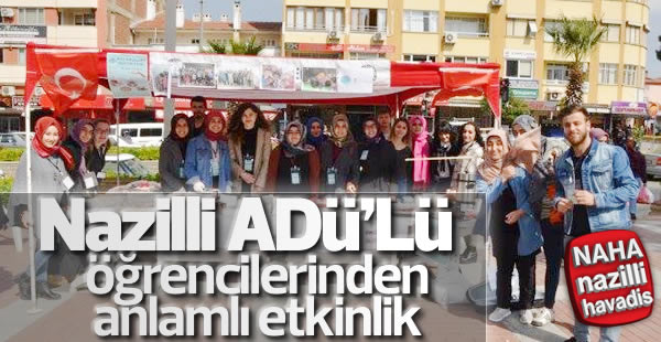 Nazilli’de Köy Okulları Destek Ekibi kermes düzenledi.