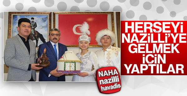 Herşeyi Nazilli’ye gelebilmek için yaptılar