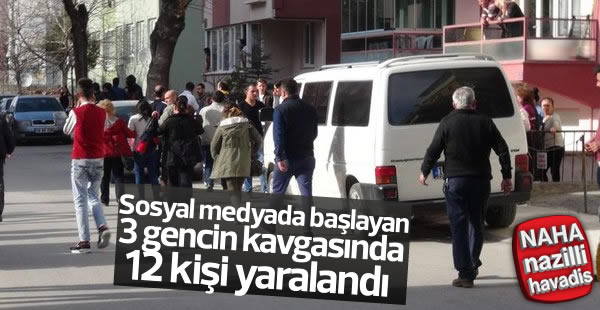 Silahlı kavga: 12 yaralı