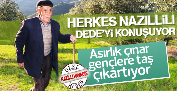 100 yaşında gençlere taş çıkartıyor